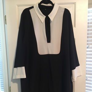 Eloquii Tuxedo Dress